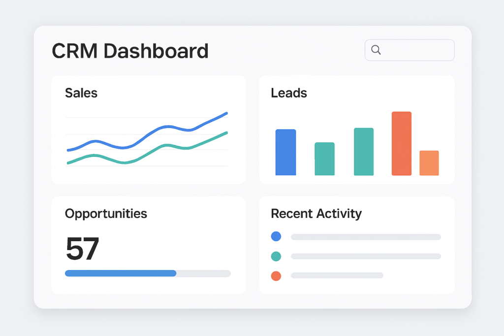 crm dashboard for consultants