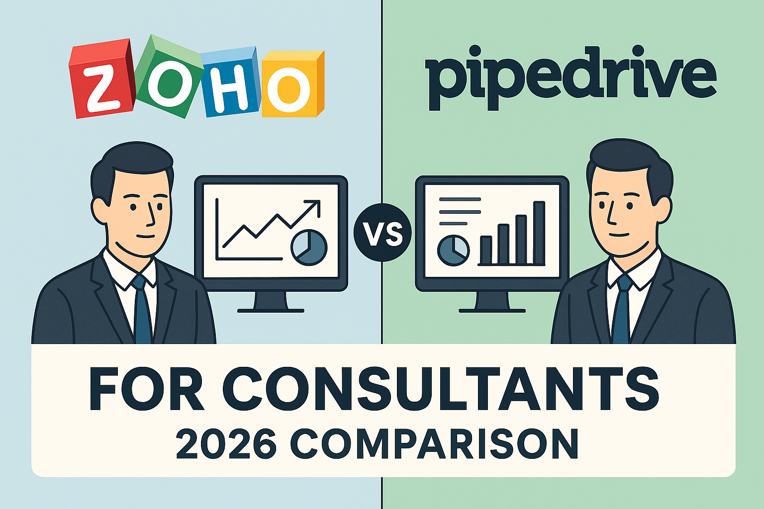 Zoho vs Pipedrive for Consultants (2026 Comparison)