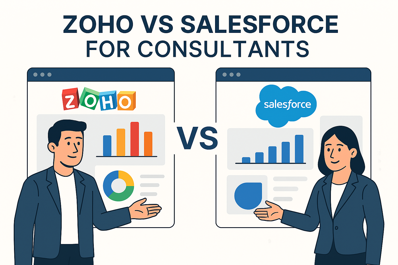 Zoho vs Salesforce for Consultants (2026 Comparison)