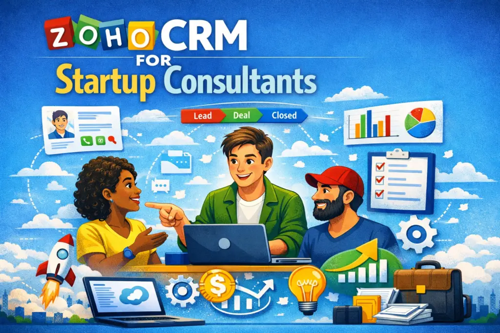 Zoho CRM for startup consultants