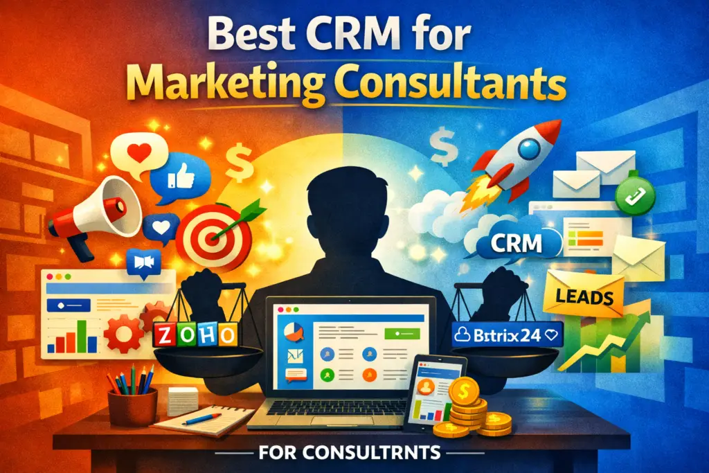 Best CRM for marketing consultants comparison in 2026