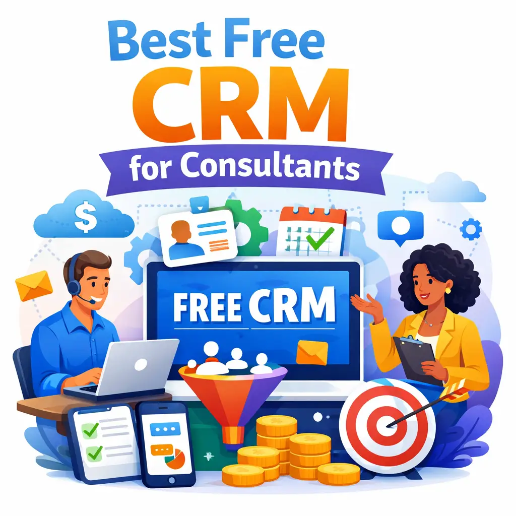 Best free CRM for consultants comparison in 2026