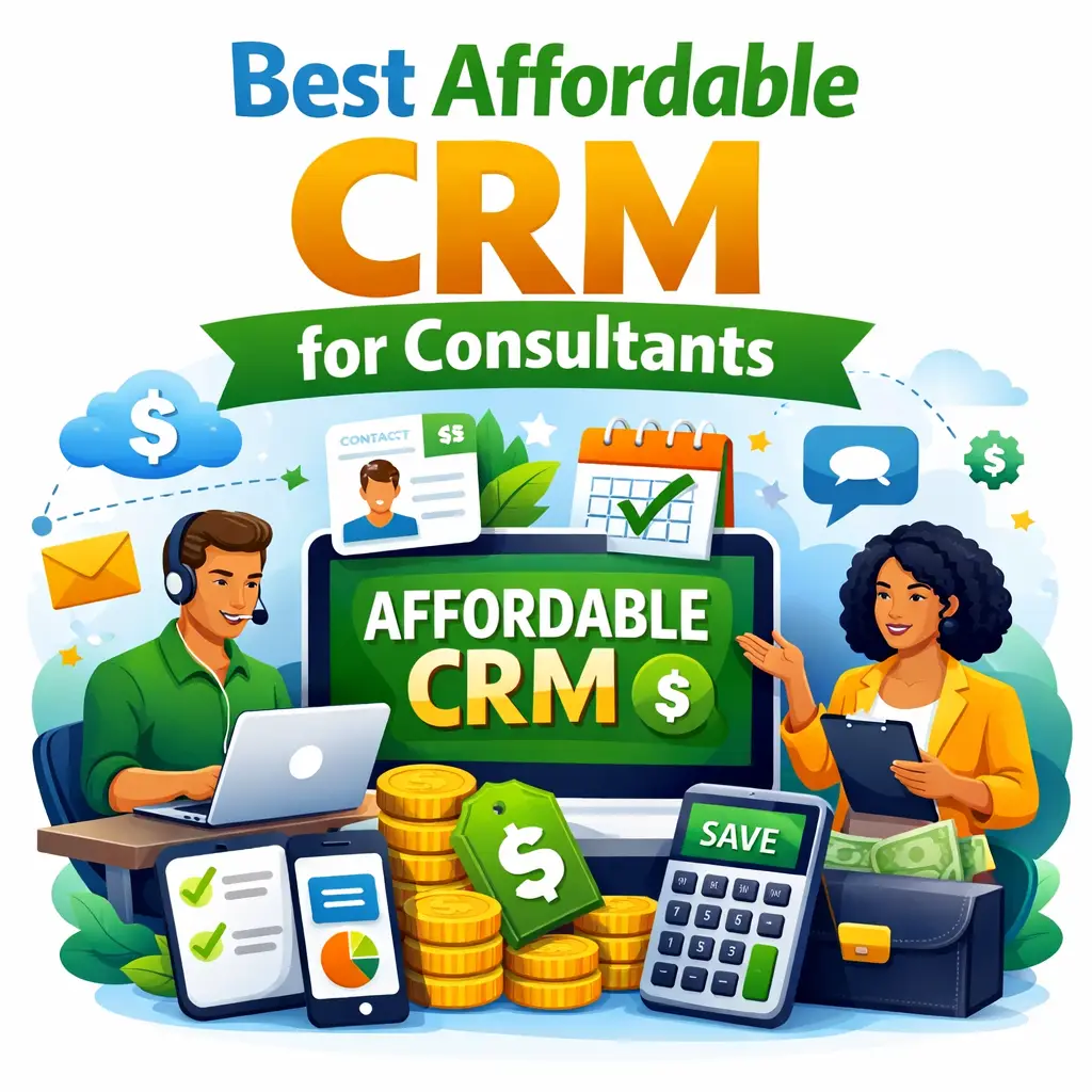Best affordable CRM for consultants comparison in 2026