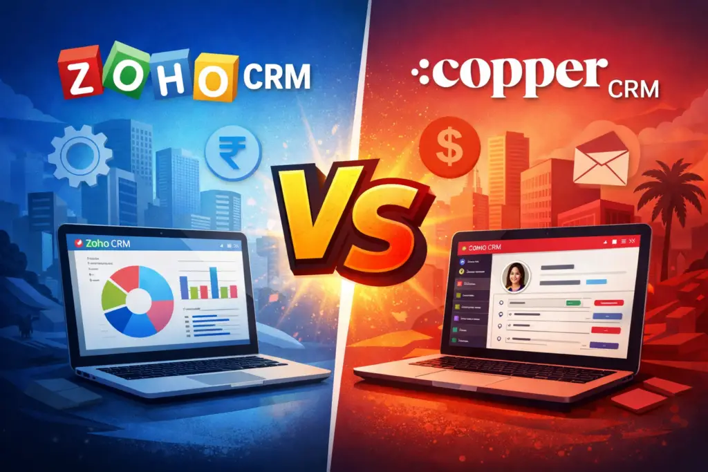 Zoho vs Copper CRM for consultants
